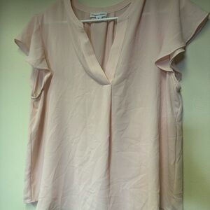 Calvin‎ Klein Women's Light Pink Blouse